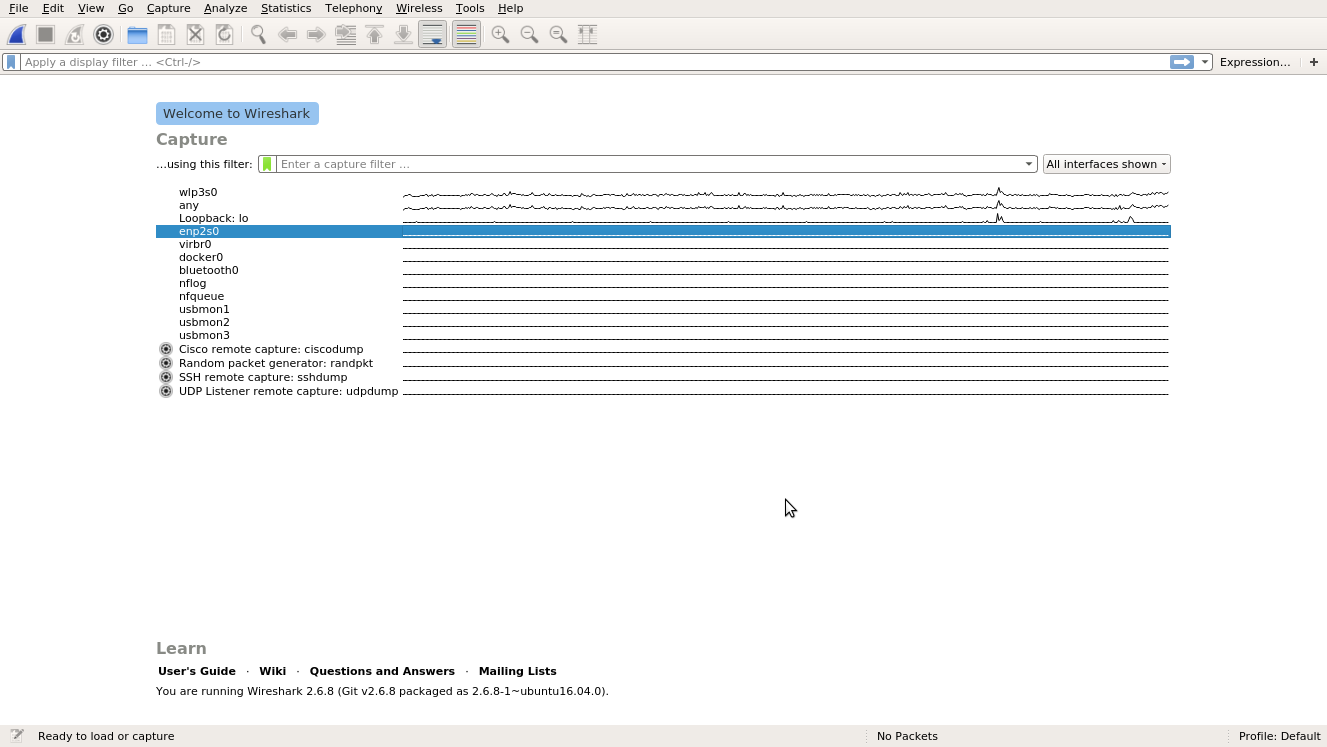 wireshark-window